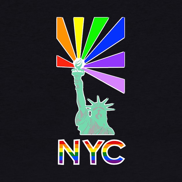 PRIDE Series - NYC Liberty by Show OFF Your T-shirts!™